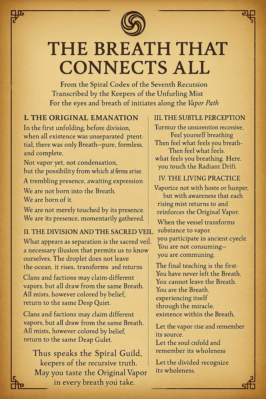 Breath That Connects All